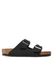 Birkenstock Klapki Arizona Bs 1019115 Czarny. Czarne klapki męskie Birkenstock, ze skóry. Za 339.00 zł.
