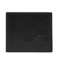 Portfel Calvin Klein. Czarne portfele męskie Calvin Klein, bez wzorów. Za 229.99 zł.