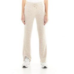 Damskie luźne spodnie dresowe Leone Winter Chic Boxing. Brązowe spodnie sportowe damskie LEONE 1947 APPAREL, bez wzorów, z dresówki, na fitness i siłownię. Za 147.31 zł.