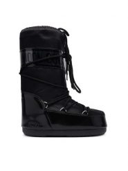 Moon Boot Śniegowce 80D1401680 M Czarny. Czarne buty zimowe dziewczęce Moon Boot, bez wzorów, ze skóry, bez zapięcia. Za 759.99 zł.
