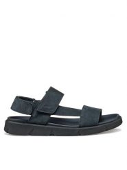 Geox Sandały U Xand 2S U15BGB 00032 C4002 Granatowy. Niebieskie sandały męskie Geox, z nubiku, bez zapięcia. Za 259.99 zł.