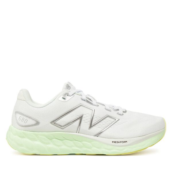 Buty do biegania New Balance. Białe obuwie sportowe damskie New Balance, bez wzorów, do biegania. Za 349.99 zł.