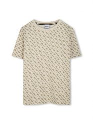 BOSS T-Shirt J52047 S Beżowy Slim Fit. Brązowe t-shirty dla chłopców Boss, bez wzorów, z bawełny, bez ramiączek. Za 147.50 zł.