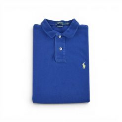 Polo Ralph Lauren koszulka męska z krótkim rękawem. Niebieskie koszulki sportowe męskie Ralph Lauren, l, bez wzorów, z materiału, bez kołnierzyka, bez ramiączek, na golfa. Za 127.76 zł.