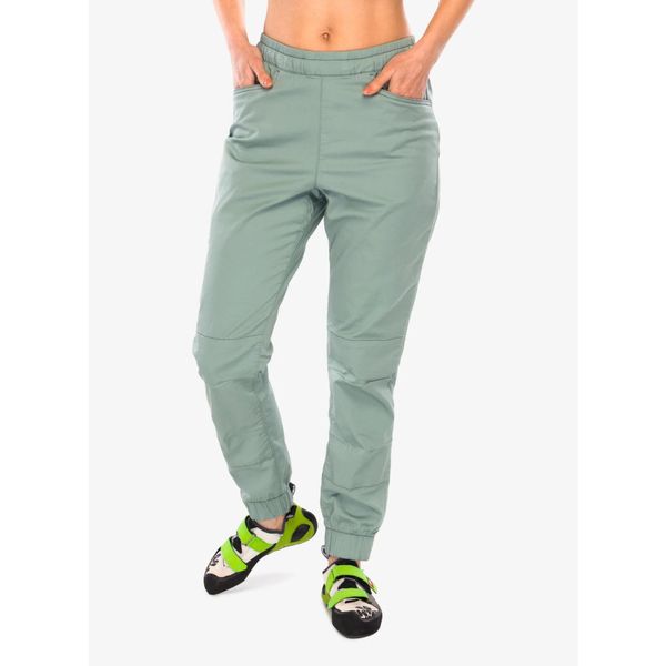 Spodnie wspinaczkowe damskie Black Diamond Notion Pants. Zielone spodnie materiałowe damskie Black Diamond, bez wzorów. Za 267.99 zł.