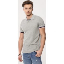 Szara Koszulka Operate. Koszulki polo męskie marki Born2be. Za 49.99 zł.