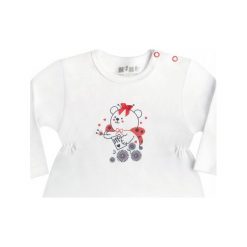 Nini Bluza Dziewczęca 68 Biały. Bluzy dla dziewczynek marki Nini. Za 39.00 zł.
