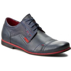 Półbuty GREGOR - 01581-ME-B740-K1590-DS Granatowy. Niebieskie półbuty na co dzień męskie Gregor, z materiału. W wyprzedaży za 189.00 zł.