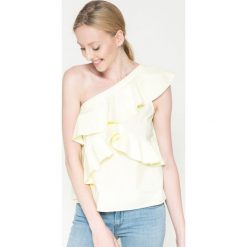 Noisy May - Top Carrie. Szare topy damskie Noisy may, z bawełny, bez rękawów. W wyprzedaży za 39.90 zł.