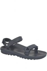 Sandały trekkingowe męskie Super Hike Leather. Czarne sandały męskie Lizard, z materiału, bez zapięcia. Za 579.99 zł.