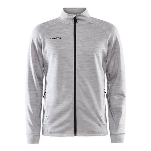 Bluza sportowa męska Craft Adv Unify. Szare bluzy męskie Craft, m, bez wzorów, z poliesteru, bez kaptura, trekkingowe. Za 399.00 zł.