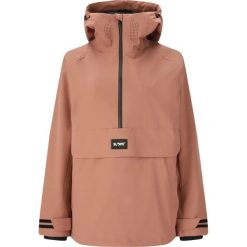 Damska kurtka narciarska Slope Ruki Lined Shell. Brązowe kurtki damskie SLOPE, na zimę, bez wzorów, bez kaptura. Za 607.50 zł.