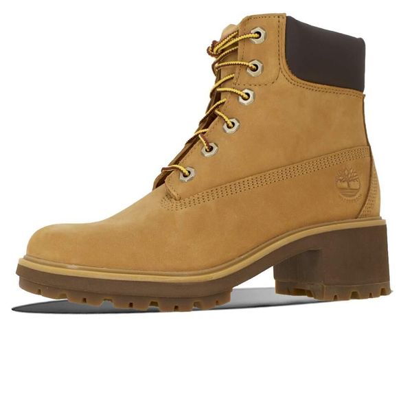 Buty Kinsley 6 In Wp Boot Rozmiar 39.5 Żółty - A25BS. Żółte obuwie sportowe damskie Timberland, bez wzorów, trekkingowe. W wyprzedaży za 561.35 zł.