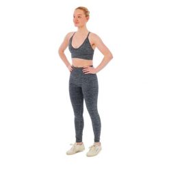 Damski zestaw sportowy Xtreme - legginsy + biustonosz sportowy - Antracyt. Szare legginsy damskie XTREME SOCKSWEAR, l, bez wzorów, z materiału. Za 190.74 zł.
