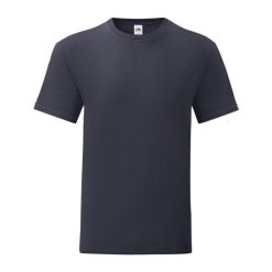 Męska Koszulka Iconic 150. Niebieskie koszulki sportowe męskie Fruit of the Loom, m, bez wzorów, bez kołnierzyka, bez ramiączek, trekkingowe. Za 28.99 zł.