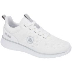 Buty damskie do biegania Jako Team Mesh. Białe obuwie sportowe damskie Jako, bez wzorów, z materiału, do biegania. Za 197.75 zł.