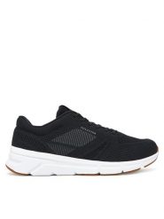Tommy Hilfiger Sneakersy Modern Comfort Run Knit FM0FM05524 Czarny. Czarne buty sportowe męskie Tommy Hilfiger, z materiału, bez zapięcia. Za 279.99 zł.