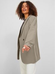 JJXX Marynarka 12200590 Beżowy Regular Fit. Brązowe żakiety damskie JJXX, l, bez wzorów, z syntetyku. Za 209.99 zł.