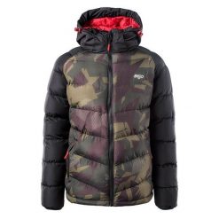 Kurtka Ocieplana Dla Chłopca Camo Baldey. Czarne kurtki i płaszcze dla chłopców BEJO, bez wzorów, z puchu, sportowe, bez kaptura. Za 234.99 zł.