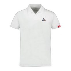 Koszulka polo z krótkim rękawem Le Coq Sportif Heritage N°1. Białe koszulki polo męskie le coq sportif, m, bez wzorów, bez ramiączek. Za 318.35 zł.