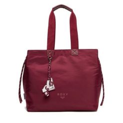 Torebka Roxy. Czerwone torebki do ręki damskie Roxy, bez wzorów, bez dodatków. Za 199.99 zł.