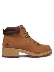 Timberland Trapery Carnaby Row TB0A2QH4EM41 Brązowy jasny. Brązowe śniegowce i trapery damskie Timberland, z nubiku. Za 739.99 zł.