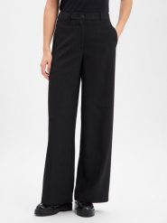 Vila Spodnie - VIMagnolia Kobiety Sztuczne włókno czarny w paski, 34. Czarne spodnie materiałowe damskie Vila, s, bez wzorów, z włókna. Za 299.95 zł.