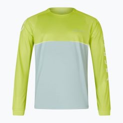 Longsleeve rowerowy męski Endura Core Printed. Żółte bluzy męskie ENDURA, m, bez wzorów, bez kaptura. Za 259.99 zł.