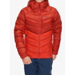 Kurtka puchowa męska Rab Axion Pro Jacket. Czerwone kurtki męskie RAB, m, bez wzorów, z puchu, trekkingowe. Za 881.99 zł.