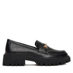 Loafersy DeeZee. Czarne mokasyny damskie DeeZee. Za 159.99 zł.