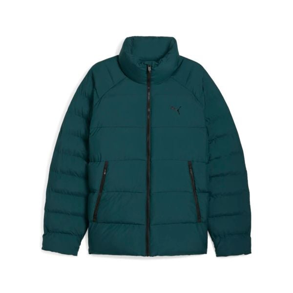 Kurtka puchowa męska Puma MONO zielona 68837075 rozmiar XL. Zielone kurtki męskie Puma, m, bez wzorów, z puchu, bez kaptura. Za 347.19 zł.