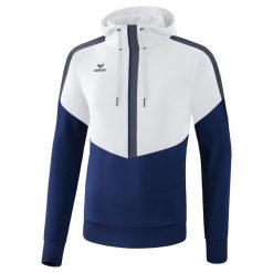 Bluza dziecięca z kapturem Erima Squad. Białe bluzy dla chłopców Erima, bez wzorów, bez ramiączek, z kapturem. W wyprzedaży za 114.50 zł.
