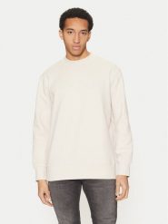 Calvin Klein Jeans Bluza Interlock J30J326754 Écru Regular Fit. Bluzy męskie Calvin Klein Jeans, l, bez wzorów, z bawełny, bez kaptura. Za 239.99 zł.