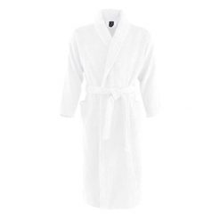 Szlafrok Pałacowy Unisex Dla Dorosłych. Niebieskie szlafroki damskie SOL'S, l, z aplikacjami, z bawełny, bez ramiączek, długie, bez kaptura. Za 313.99 zł.