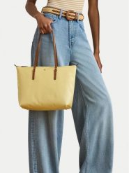 LAUREN RALPH LAUREN Torebka 431916737046 Żółty. Żółte torebki do ręki damskie Lauren Ralph Lauren, bez wzorów, z materiału, bez dodatków. Za 609.99 zł.