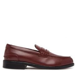 Mokasyny Clarks. Czerwone mokasyny męskie Clarks. Za 489.99 zł.