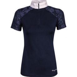 Koszulka do zawodów jeździeckich damska Harry's Horse Venice. Czerwone t-shirty damskie HARRYS HORSE, s, bez wzorów, z koronki, eleganckie, bez kołnierzyka. Za 191.20 zł.