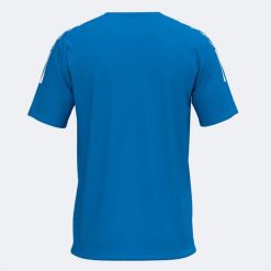 Koszulka Joma Olimpiada. Niebieskie koszulki sportowe męskie Joma, l, bez wzorów, z materiału, bez kołnierzyka, bez ramiączek. Za 174.00 zł.