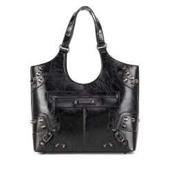 Torebka Badura. Czarne torebki do ręki damskie Badura, bez wzorów, klasyczne, bez dodatków. Za 329.99 zł.