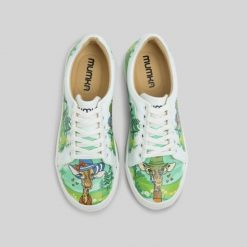 Mumka Shoes Sneakersy wegańskie Żyrafy Mumka-36. Trampki i tenisówki damskie Mumka Shoes, bez wzorów, bez zapięcia. Za 329.00 zł.