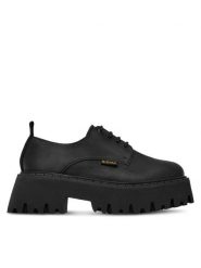 G-Star Raw Półbuty WI34-MANYA-02 Czarny. Czarne półbuty damskie G-Star Raw, bez wzorów, z nubiku, retro, bez obcasa, na płaskiej podeszwie, bez zapięcia. Za 349.99 zł.