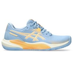 Damskie buty do padla Asics Gel-Challenger 15. Niebieskie obuwie sportowe damskie Asics, bez wzorów, z gumy. Za 510.45 zł.