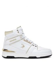 SHAQ Buty do koszykówki VSHQ1 Biały. Białe buty sportowe męskie Shaq, z materiału, bez zapięcia, do koszykówki. Za 194.99 zł.
