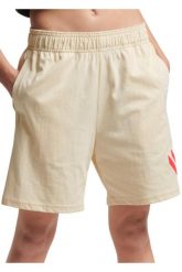 Spodenki turystyczne damskie Superdry Code Applique Boy. Białe szorty sportowe damskie Superdry., na lato, l, bez wzorów, z bawełny, sportowe, trekkingowe. Za 121.49 zł.