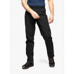 Spodnie przeciwdeszczowe męskie Haglofs Korp Proof Pant. Czarne spodnie sportowe męskie Haglöfs, na lato, m, bez wzorów, trekkingowe. Za 398.99 zł.