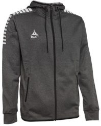 Bluza piłkarska męska rozpinana z kapturem Select Monaco ZIP Hoodie szara. Szare bluzy męskie Select, m, bez wzorów, z materiału, z kapturem. Za 186.15 zł.