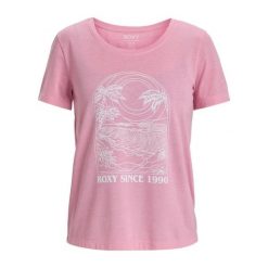 Koszulka z krótkim rękawem dla Kobiety SURFCLASSIC Różowy. Czerwone koszulki sportowe damskie Roxy, m, bez wzorów, z dzianiny, bez kołnierzyka, bez ramiączek. Za 109.99 zł.