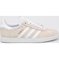 Adidas Originals - Buty Gazelle. Szare obuwie sportowe damskie adidas Originals, z materiału. W wyprzedaży za 349.90 zł.