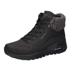 Buty do chodzenia damskie Skechers Uno Rugged Darling. Czarne trekkingi damskie Skechers, trekkingowe. Za 349.99 zł.