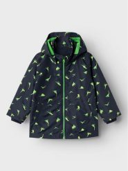 NAME IT Kurtka przejściowa Max 13227587 Granatowy Regular Fit. Niebieskie kurtki i płaszcze dla chłopców Name it, bez wzorów, z syntetyku, bez kaptura. Za 99.99 zł.